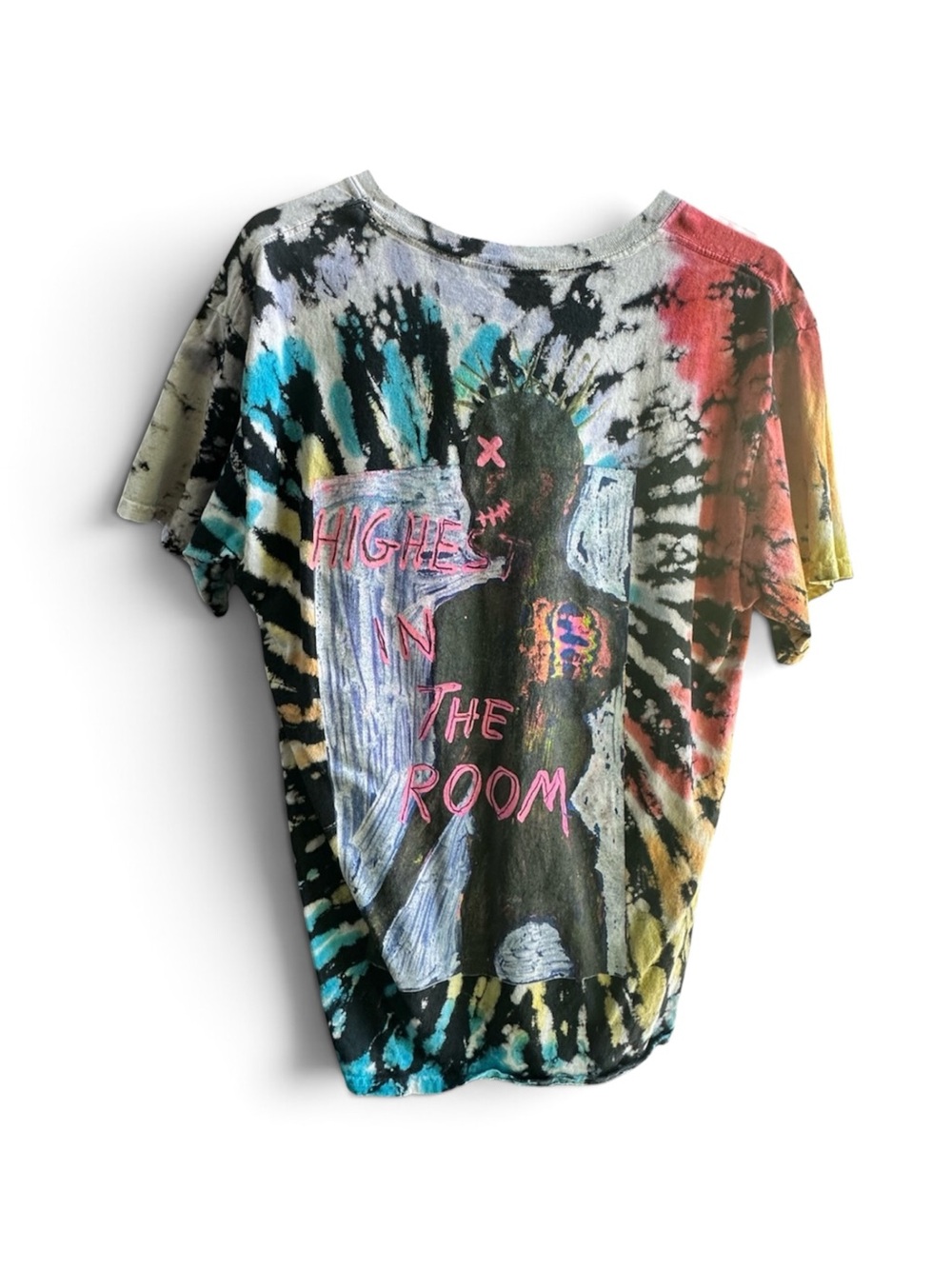 Cactus Jack Travis Scott Graphic Tie-Dye T-Shirt